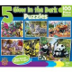 Glow in the Dark 5-Pack Puzzles 